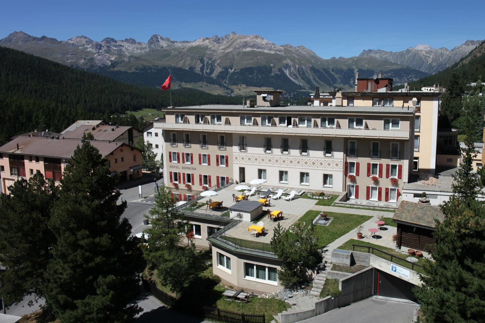 Hotel Bernina Pontresina Exteriér fotografie